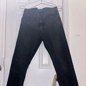 Old Navy Relaxed Slim-Flex Black Jeans in 30x30